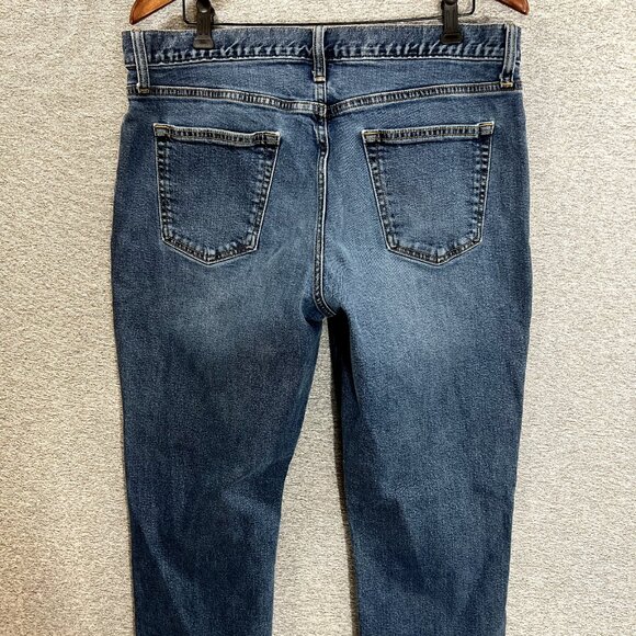 Old Navy Jeans Mens Size 34x31* Blue Denim Straight Medium Wash Casual - Picture 4 of 13